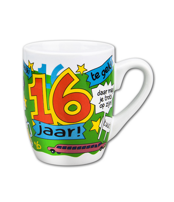 Becher 16 Jahre 12cm