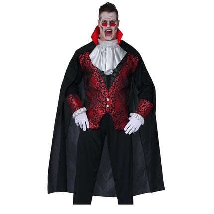 Halloween Schwarzes Cape 1,4m