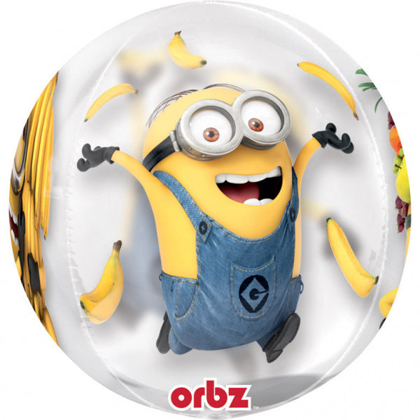 Minions Helium Ballon Ball 40cm leer