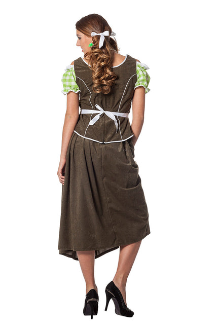 Grünes Dirndlkleid Oktoberfest Damen