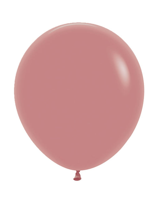 Ballons Rosenholz 45cm 25Stk