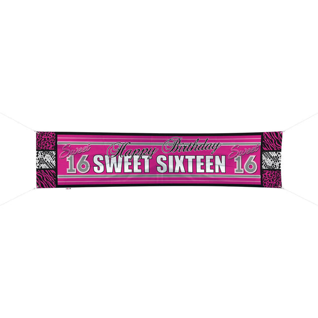 Sweet 16 Banner 1.8m
