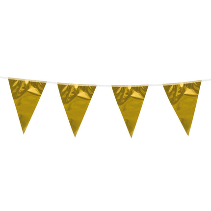 Goldene Girlande Metallic 10m