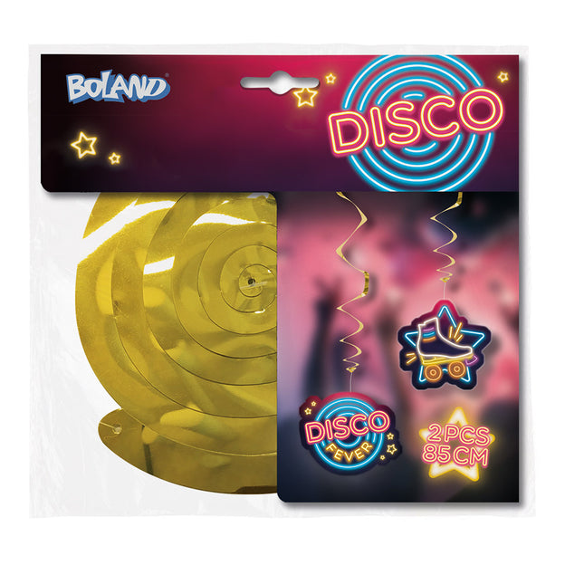 Hängende Dekoration Disco Fever 85cm 2pcs