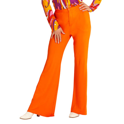 Disco 70S Hose Orange Damen