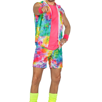 Trainingsanzug Fault Männer Aerobic Short Neon