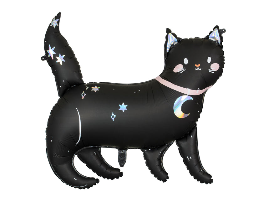 Halloween Heliumballon Katze leer 95cm