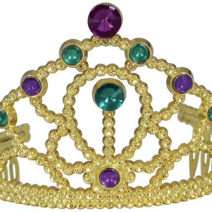 Tiara Gold Mädchen Diamanten Kind