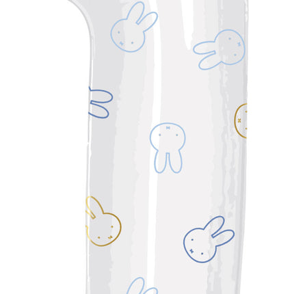 Folienballon Figur 1 Miffy Blau Leer 1,06m