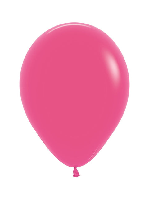 Ballons Fuchsia 25cm 100Stk