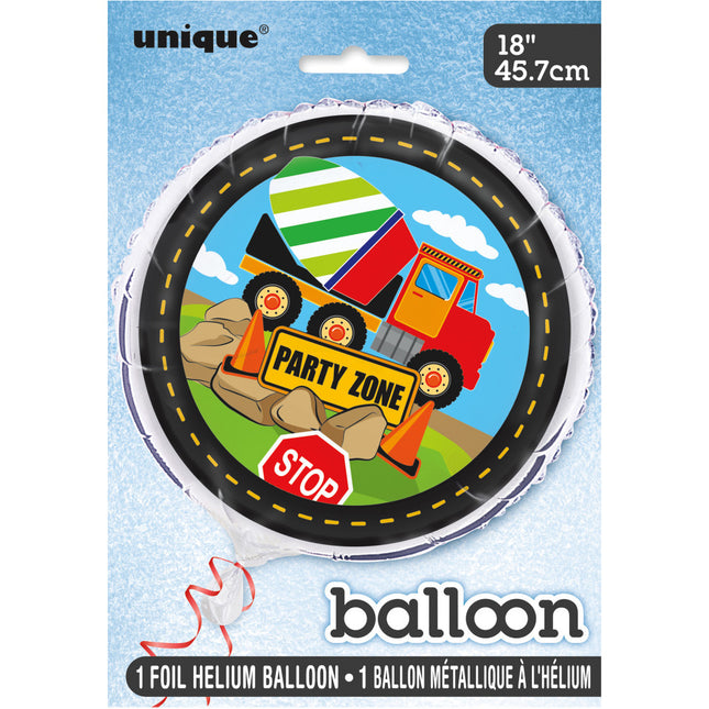 Heliumballon Konstruktion 45cm leer