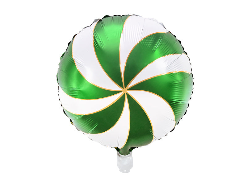 Helium Ballon Candy Grün Leer 35cm