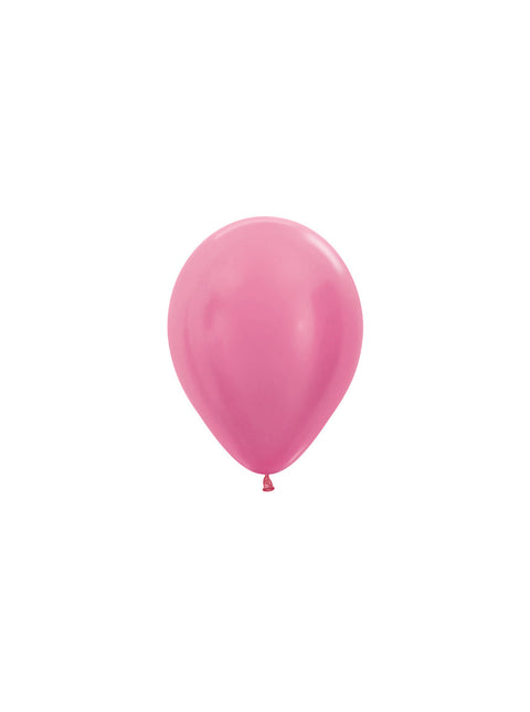 Ballons Perle Fuchsia 12cm 50Stk