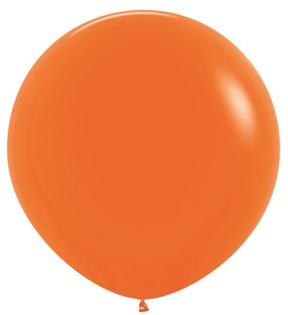 Ballons Orange 91cm 2Stk