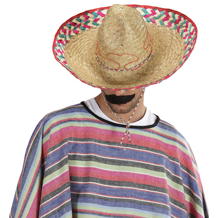 Bunter Sombrero Mexikaner 52cm