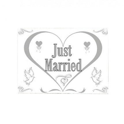 Just Married Fensterfahne 1,5m