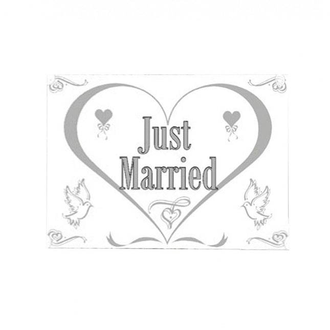 Just Married Fensterfahne 1,5m