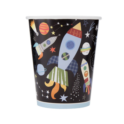 Space Party Becher 270ml 8Stk