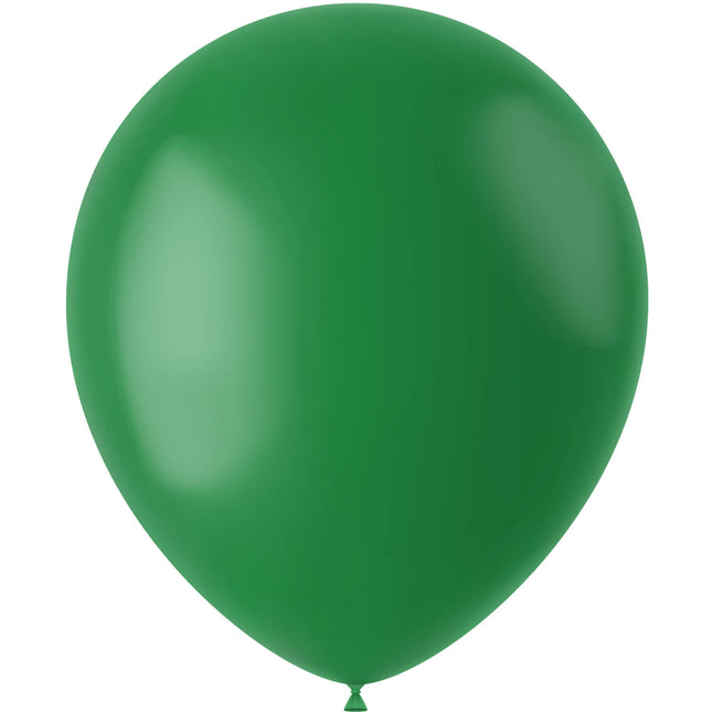 Grüne Ballons Tannengrün 33cm 50Stk