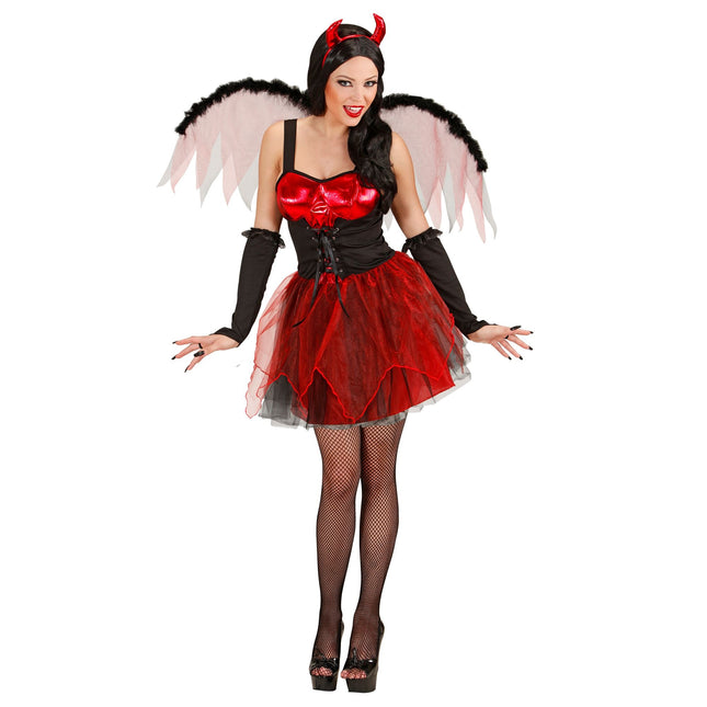 Halloween Kleid Ladies Devil