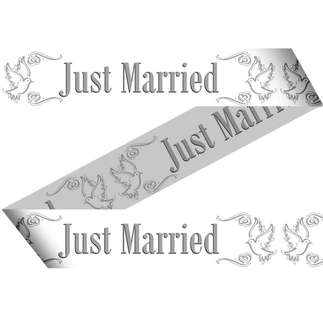 Absperrband Just Married 15m