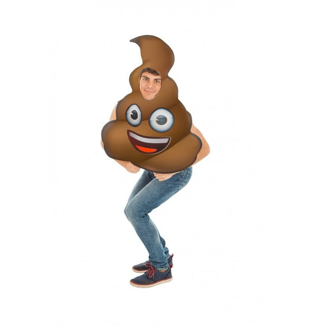 Kostüm Emoji Poo