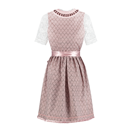 Rosa Dirndlkleid Oktoberfest Frauen 2 Stück