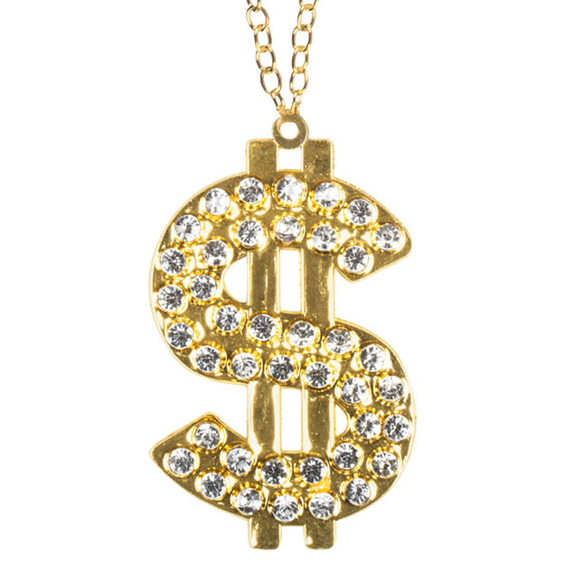 Halskette Dollar Diamanten Gold