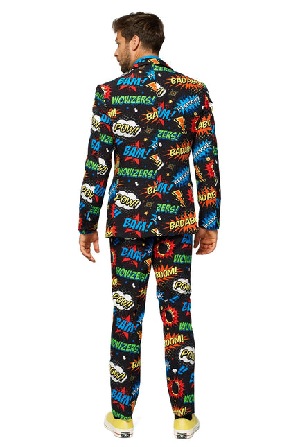 Comic Badaboom Anzug Männer OppoSuits