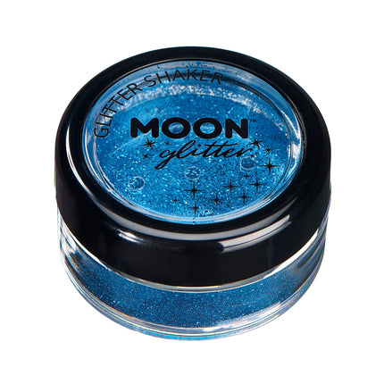 Moon Glitter Classic Fine Glitter Shaker Blau 5g