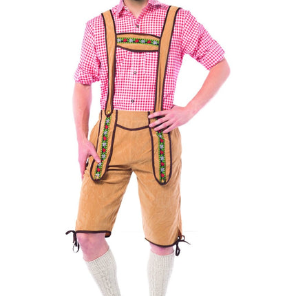 Lederhosen Lang Braun