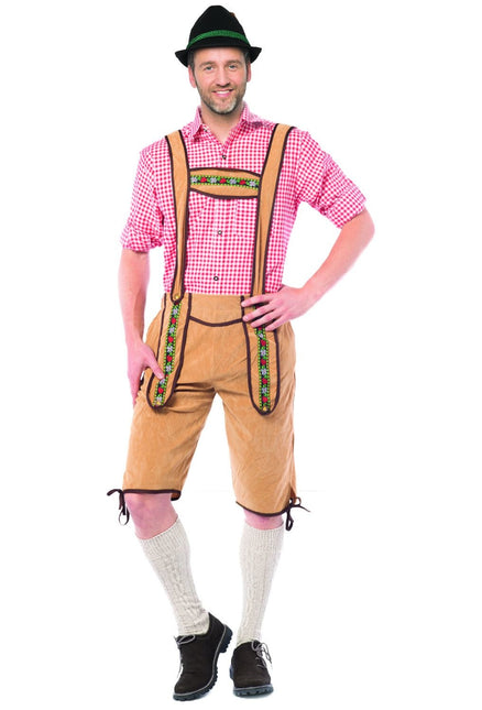 Lederhosen Lang Braun