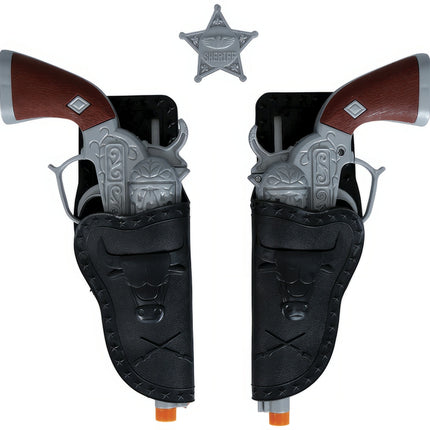 Holster mit Pistolen 24cm