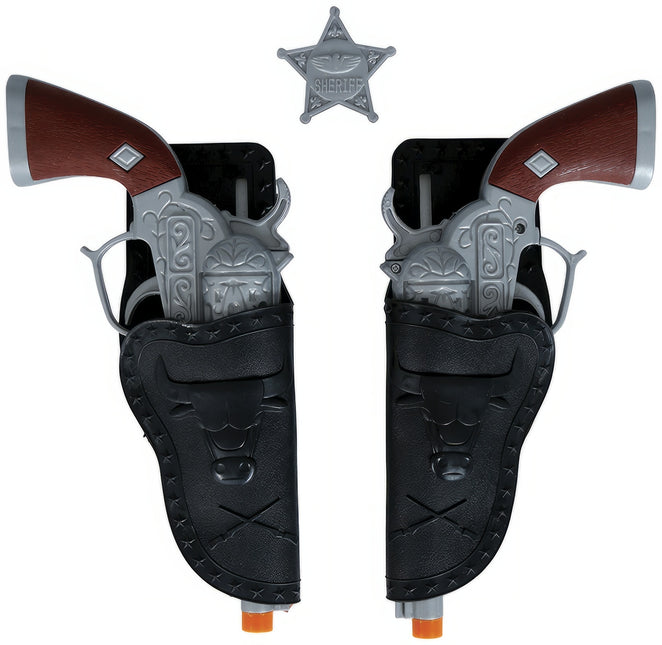 Holster mit Pistolen 24cm