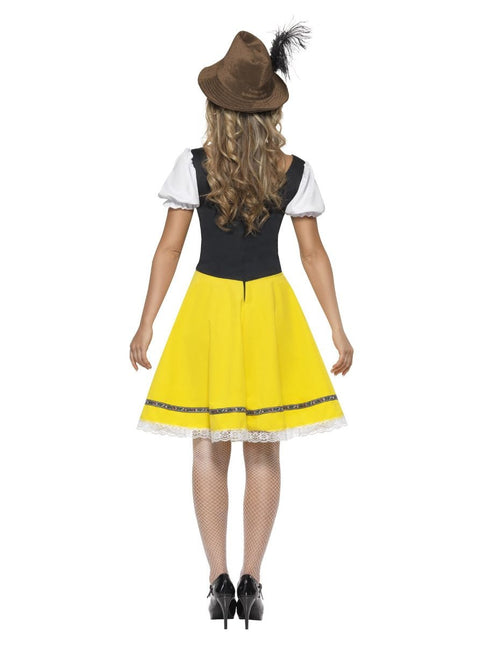 Dirndlkleid Oktoberfest Gelb