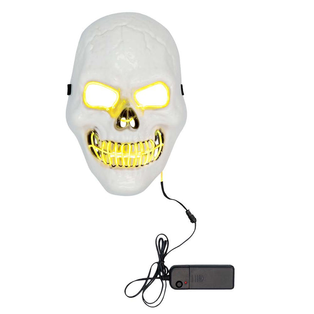 Halloween Led Maske Killer Schädel