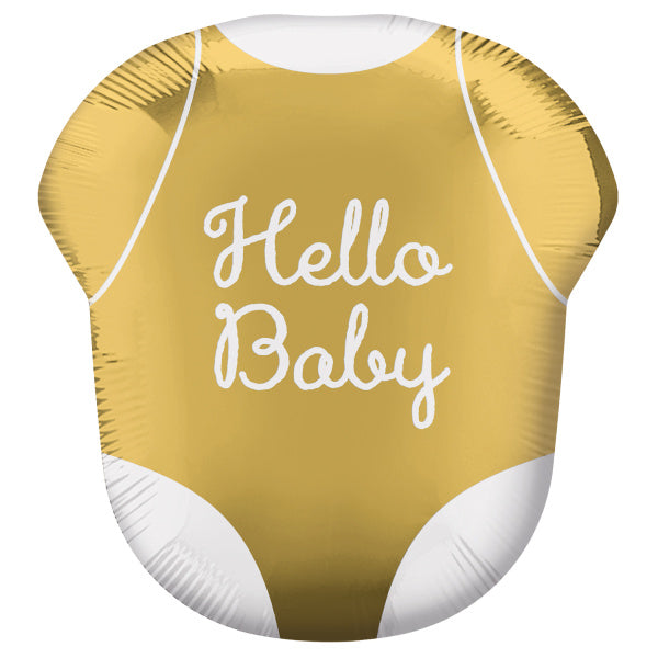 Helium Ballon Hallo Baby T-shirt Leer