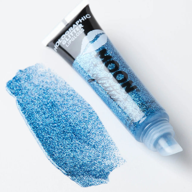 Moon Glitter Holographic Glitter Lipgloss Blau 15ml