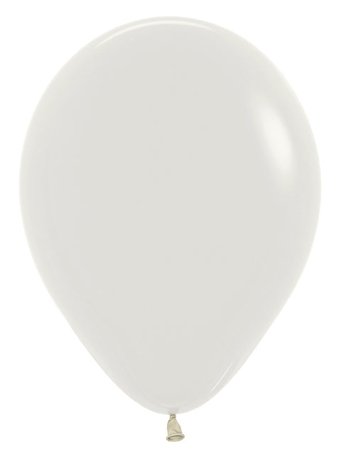 Ballons Pastell Dämmerung Creme 30cm 50Stk