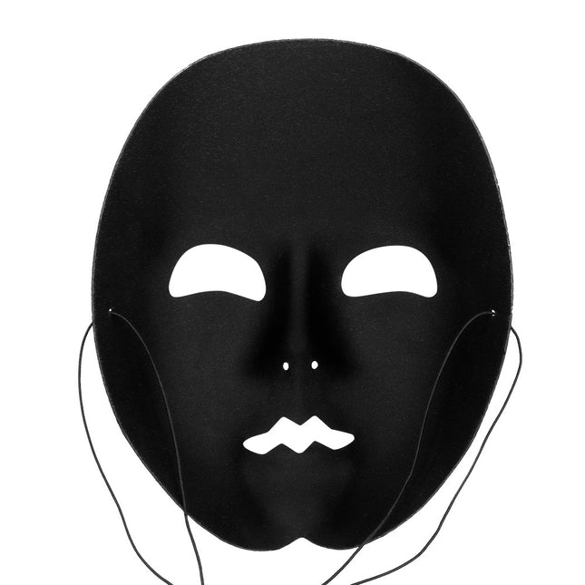 Schwarze Maske Pantomime