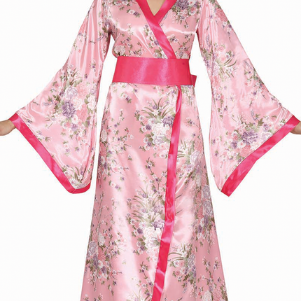 Kimono Kostüm Rosa Damen