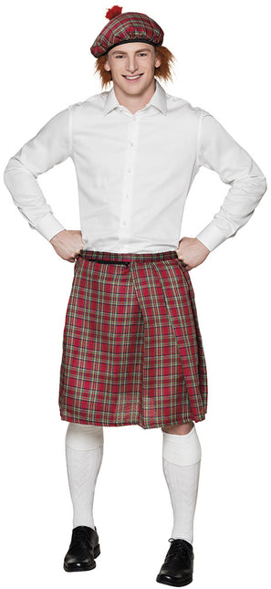 Schottischer Kilt Rot