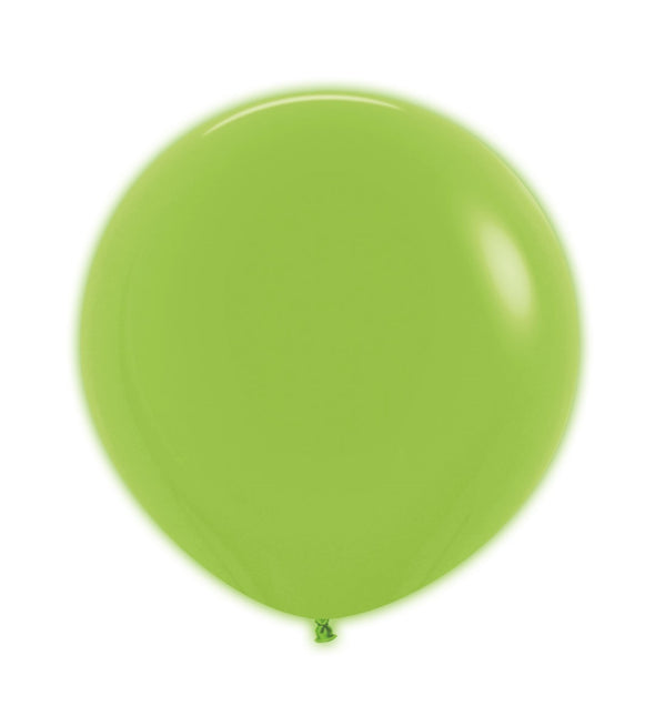 Ballons Neon Grün 61cm 10Stück