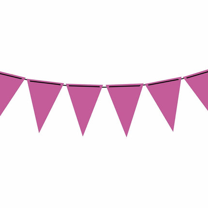 Fuchsia Girlande Papier 3m