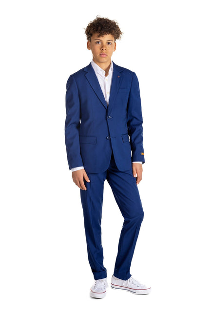 Dunkelblauer Tagesanzug Junge Teen OppoSuits