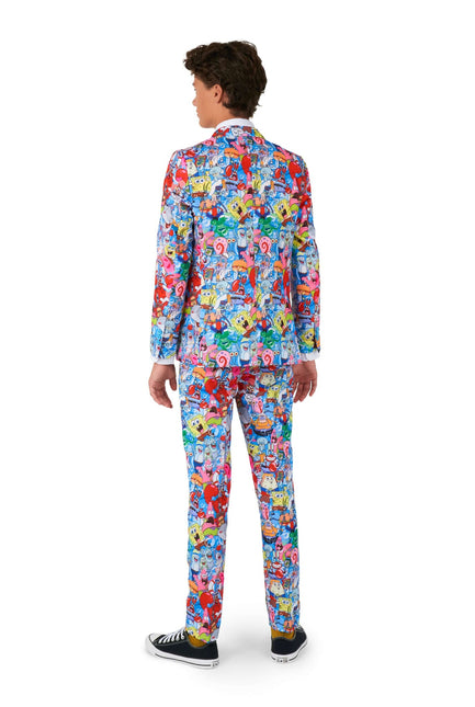 SpongeBob Frenzy Anzug Junge Teen OppoSuits