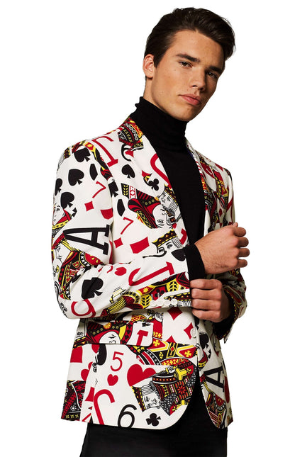 Casino Spielkarten Blazer Männer OppoSuits