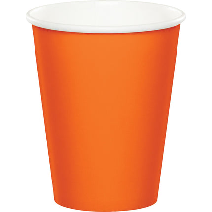 Orangenbecher 256ml 24 Stk.