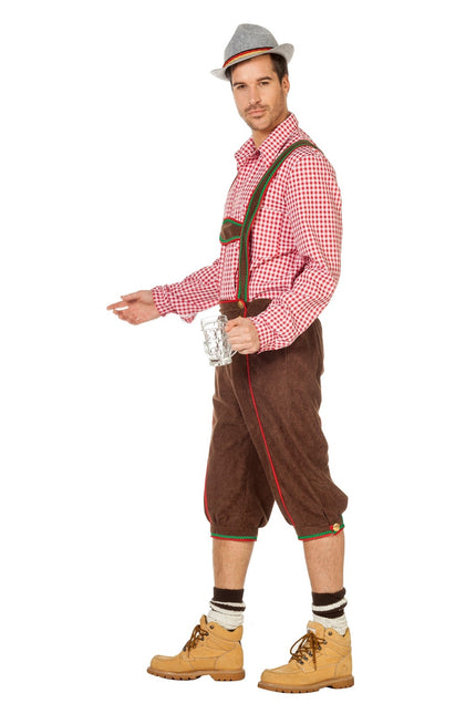 Braune Lederhosen Männer Lang