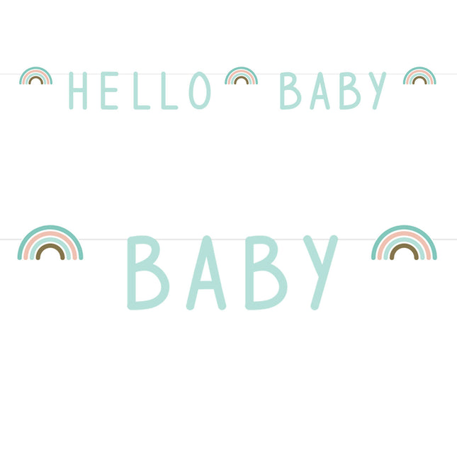 Buchstabentuch Hello Baby 1.4m